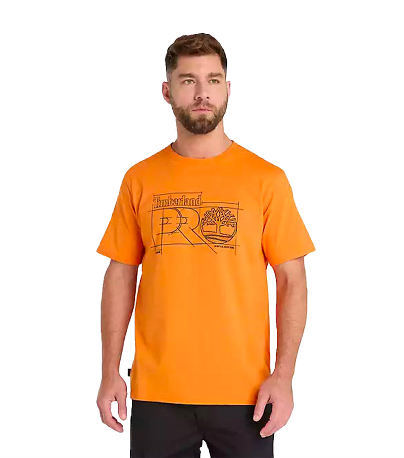 Men's Innovation Blueprint T-Shirt Orange - Timberland