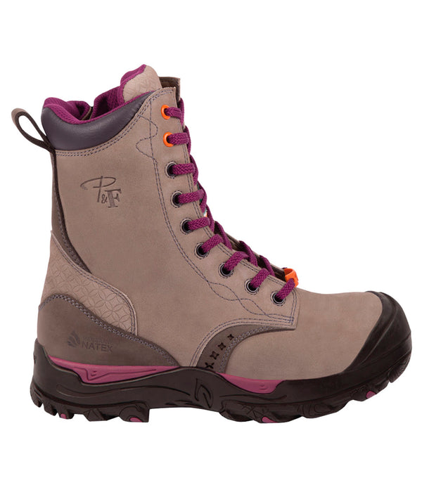 8 '' PF648 Waterproof Work Boots, Women - Pilote & Filles