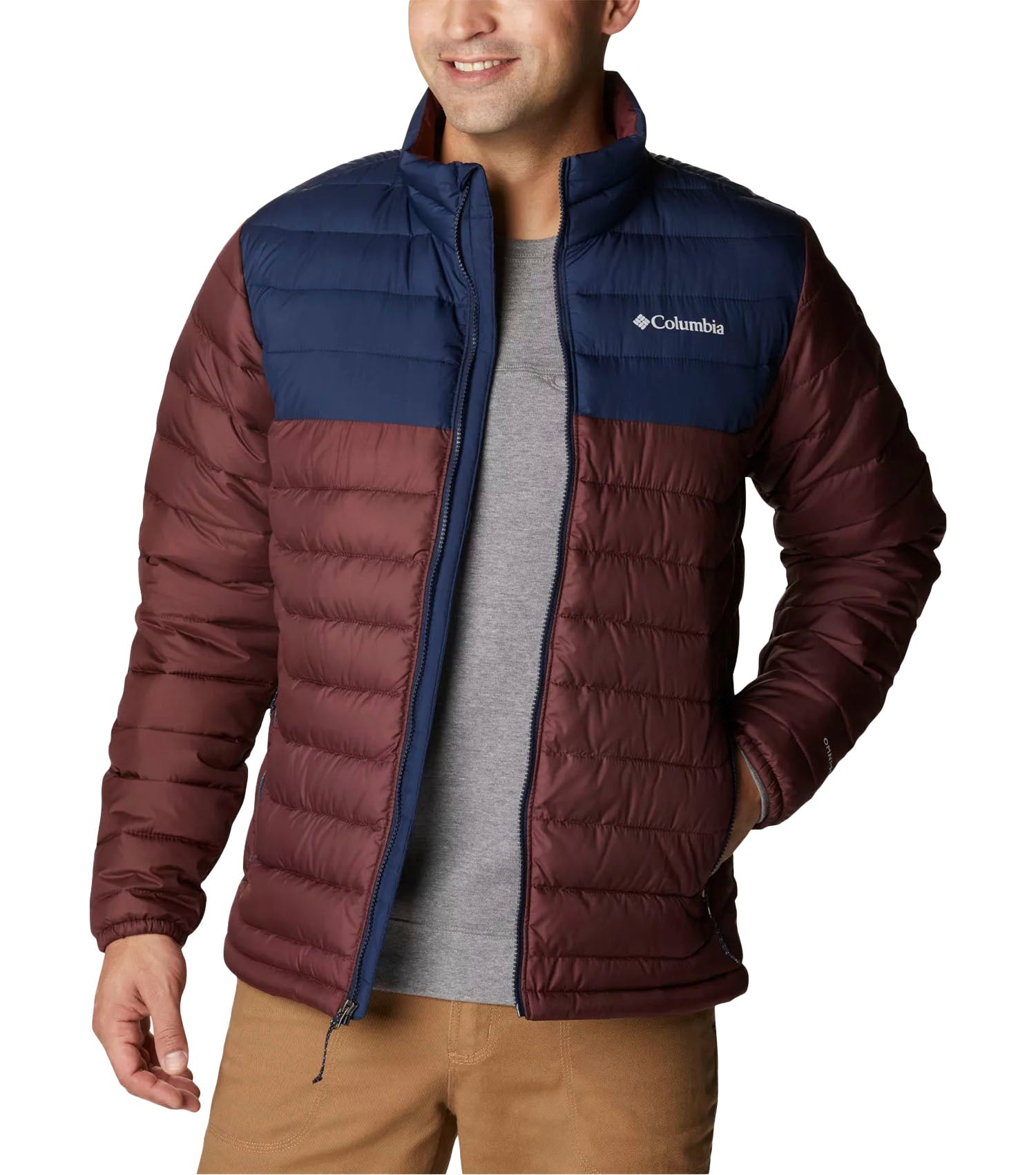 Men's Insulated Jacket Power lite Columbia