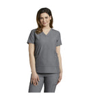 Haut d'uniforme Encolure en V à 3 poches 796 Gris – Whitecross