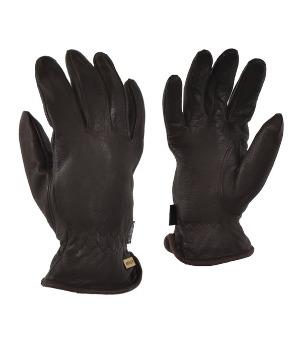 Women's Deerskin Leather Glove Lined 67-1501-D - Ganka 