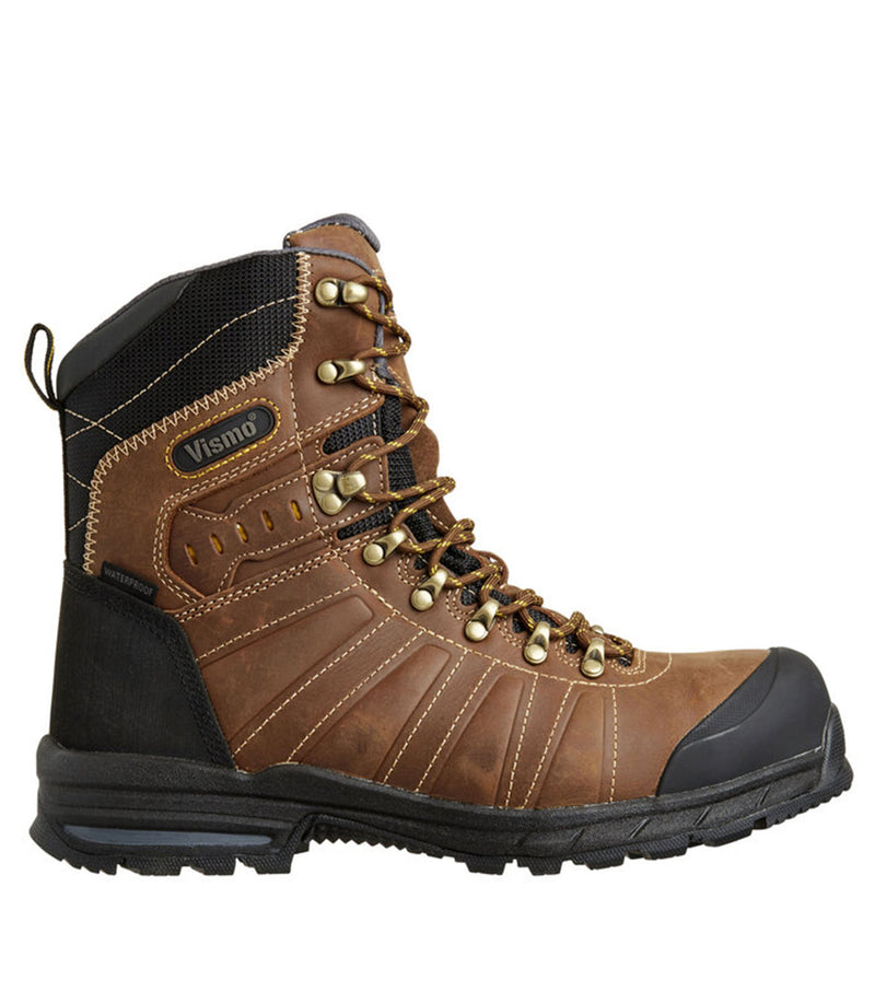 8" work boots C98 with 200g Thinsulate insulation & metal free - Vismo