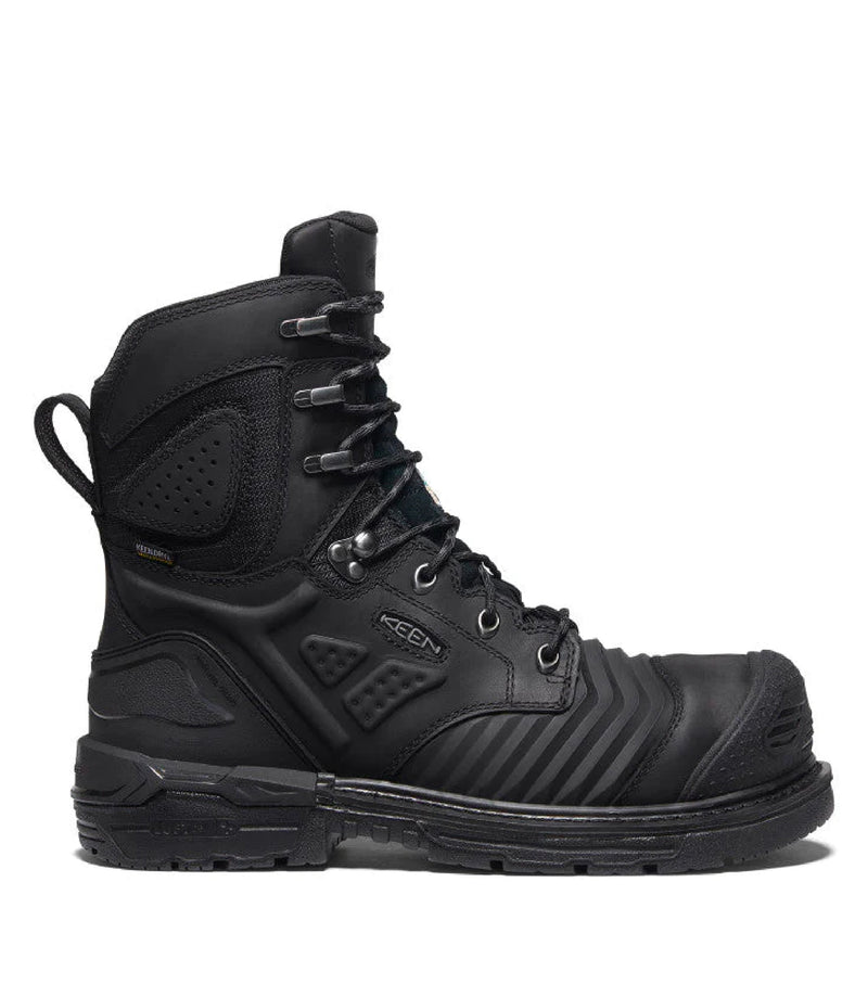 8'' Work Boots Philadelphia (Black) with Waterproof Membrane – Keen