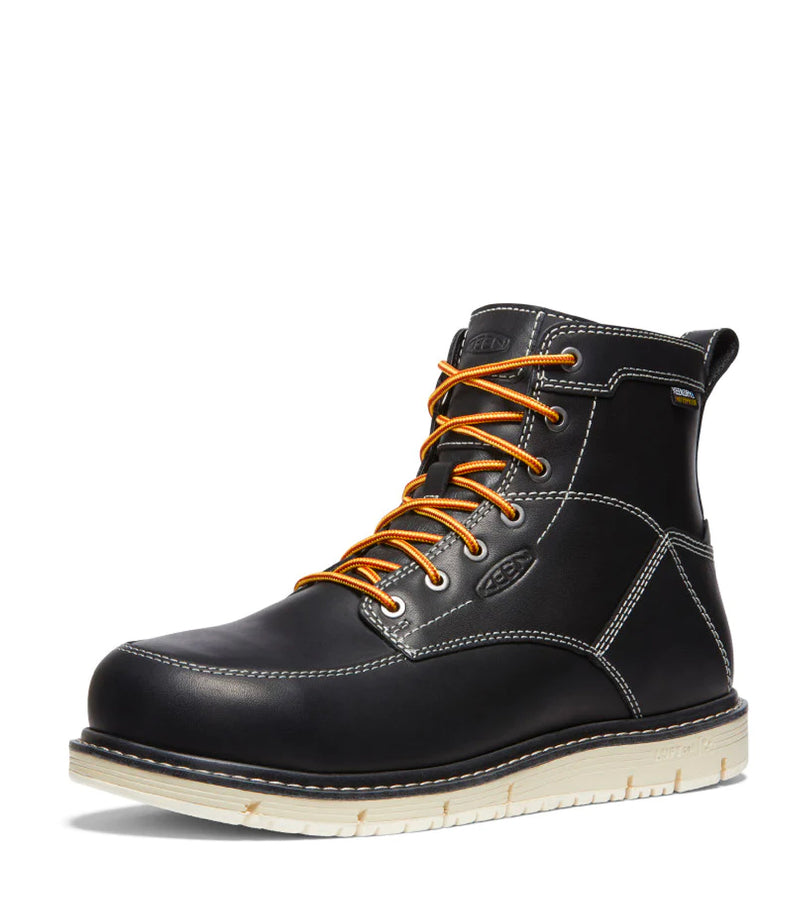 6'' Work Boots San Jose (Black) with Waterproof Membrane – Keen