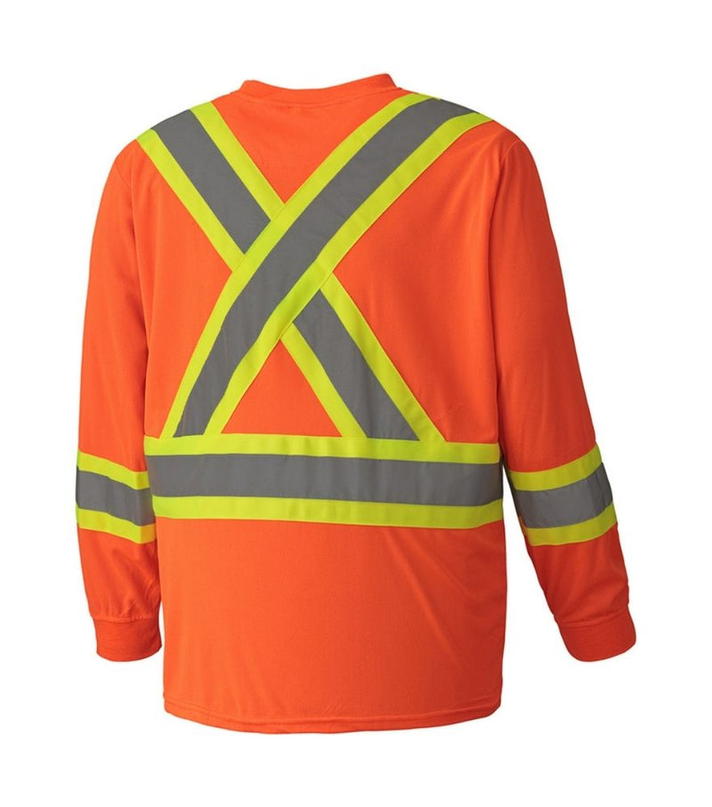 High Visibility Long-Sleeve Work Sweater 51250 - Pioneer
