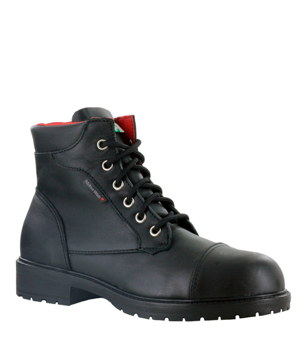 6'' Work Boots ELLIE in Full Grain Leather, women - Mellow Walk