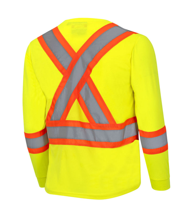 High Visibility Long-Sleeve Work Sweater 51260 - Pioneer