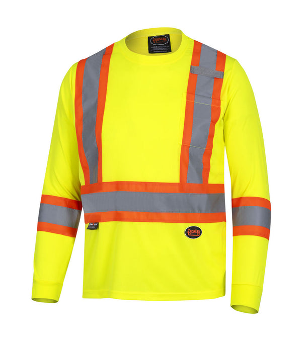 High Visibility Long-Sleeve Work Sweater 51260 - Pioneer