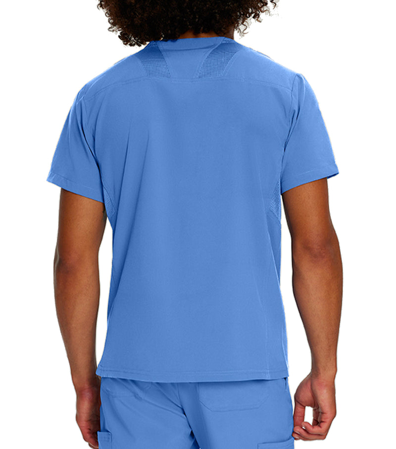 Haut d'uniforme Encolure en V à 3 poches 2266 bleu clair – Whitecross