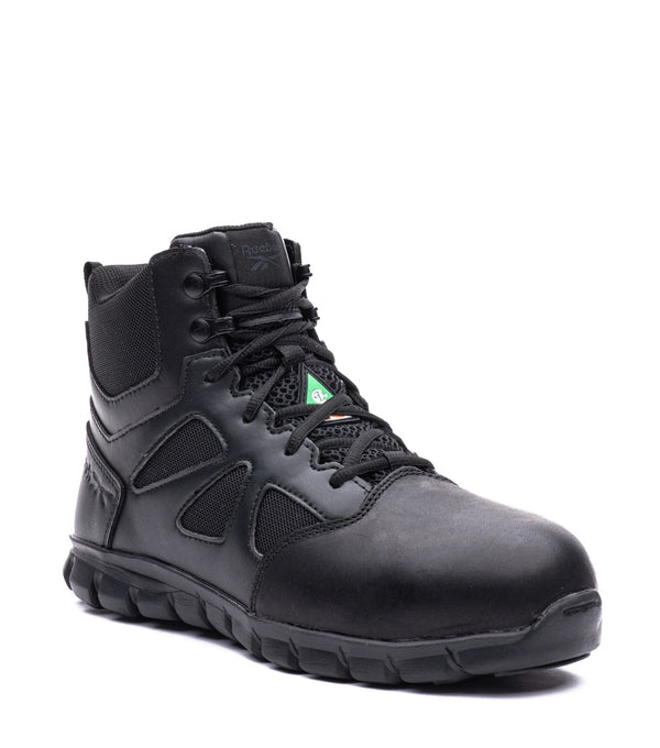 6'' Work Boots Sublite Tactical in Full Grain Leather - Reebok