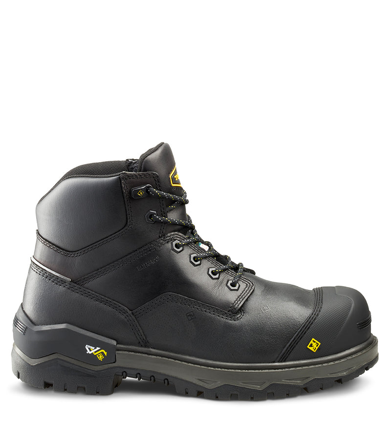 6'' Work Boots Gantry (Black) with Waterproof Membrane – Terra