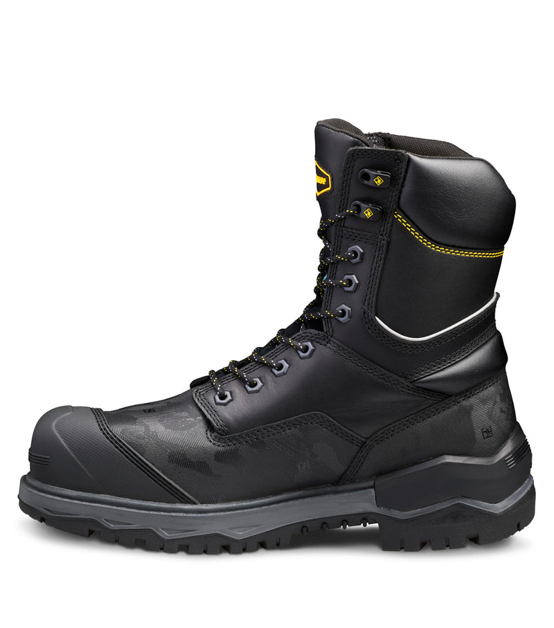 8'' Work Boots Gantry (Black) with Waterproof Membrane – Terra