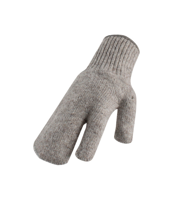 Three Finger Wool Blend Work Mittens 2100 - Duray