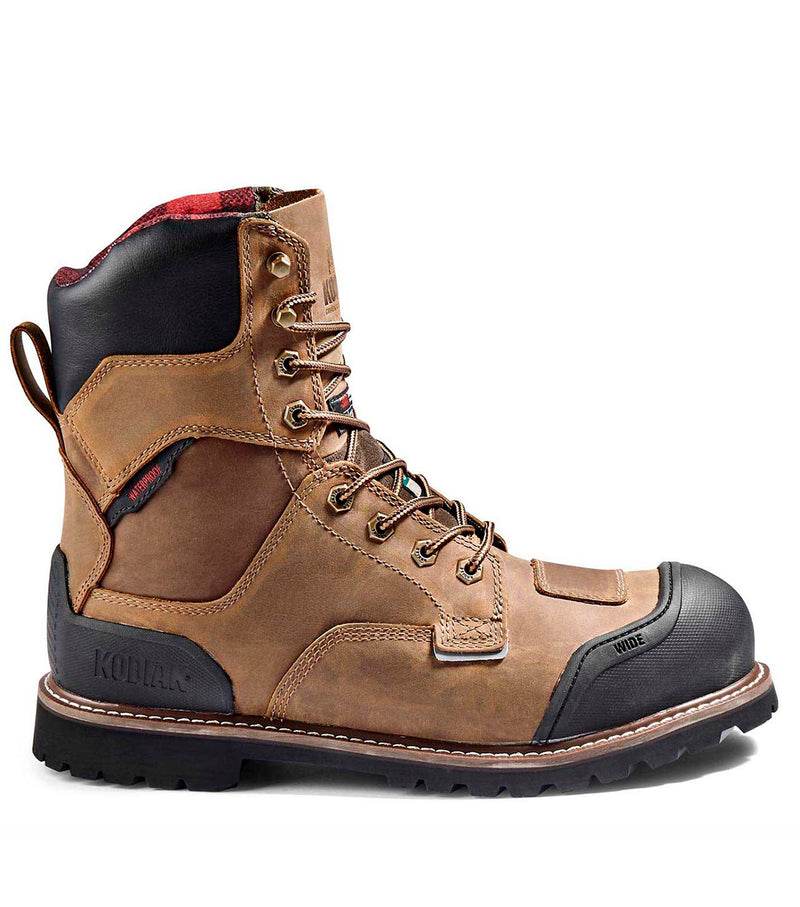 8'' Work Boots Widebody with Waterproof Membane - Kodiak