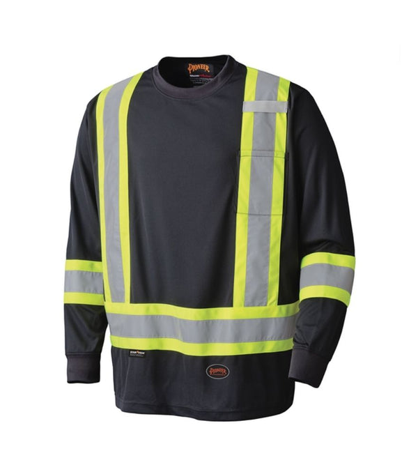 High Visibility Long-Sleeve Work Sweater 51270 - Pioneer