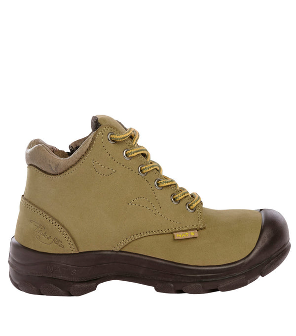 Work Boots S556 in Nubuck Leather - Pilote & Filles