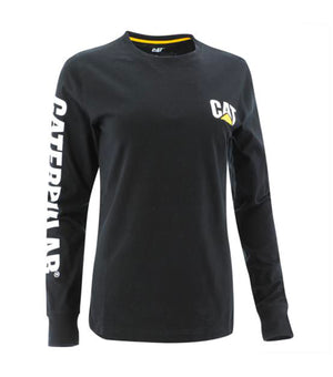 Women's Trademark Banner Long Sleeve T-shirt 1010016 - Caterpillar 