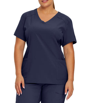 Haut d'uniforme Encolure en V à 2 poches 785 Marine – Whitecross