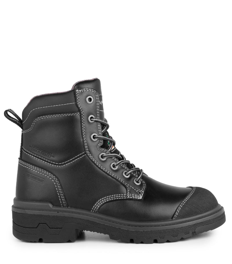 8'' Work Boots FIERCE in Full Grain Leather, for Women - Acton