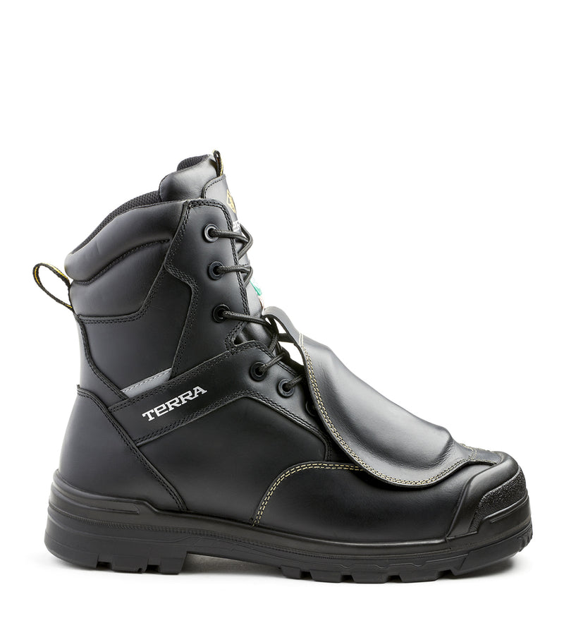 8'' Work Boots Barricade with Met-guard Protection - Terra