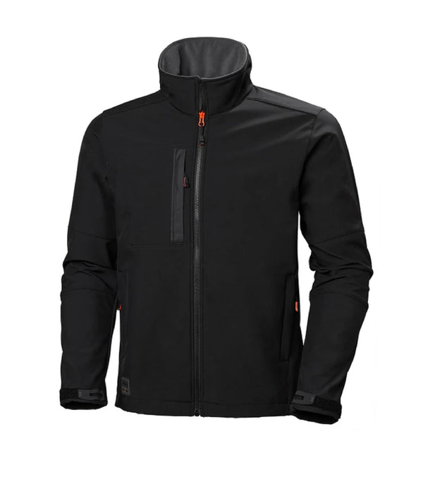 Kensington Softshell Jacket Black - Helly Hansen