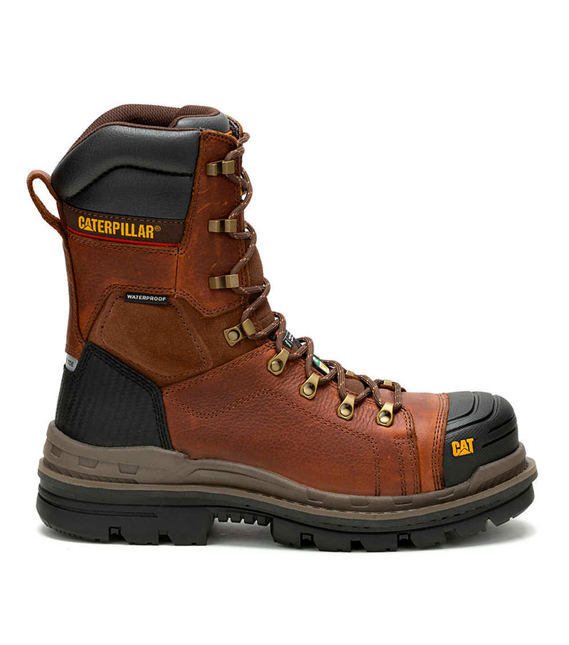 Work Boots 8" Hauler XL Composite Toe Waterproof -  Caterpillar 