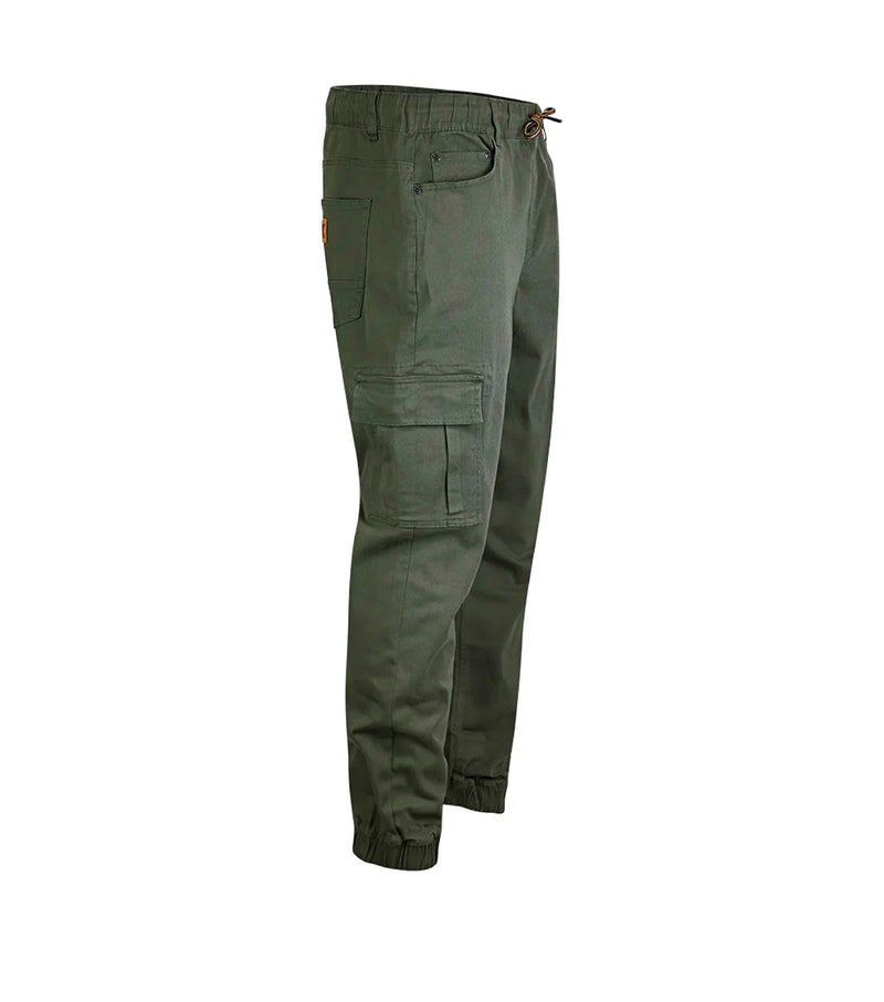 Pantalon cargo en sergé extensible Jogger - Task