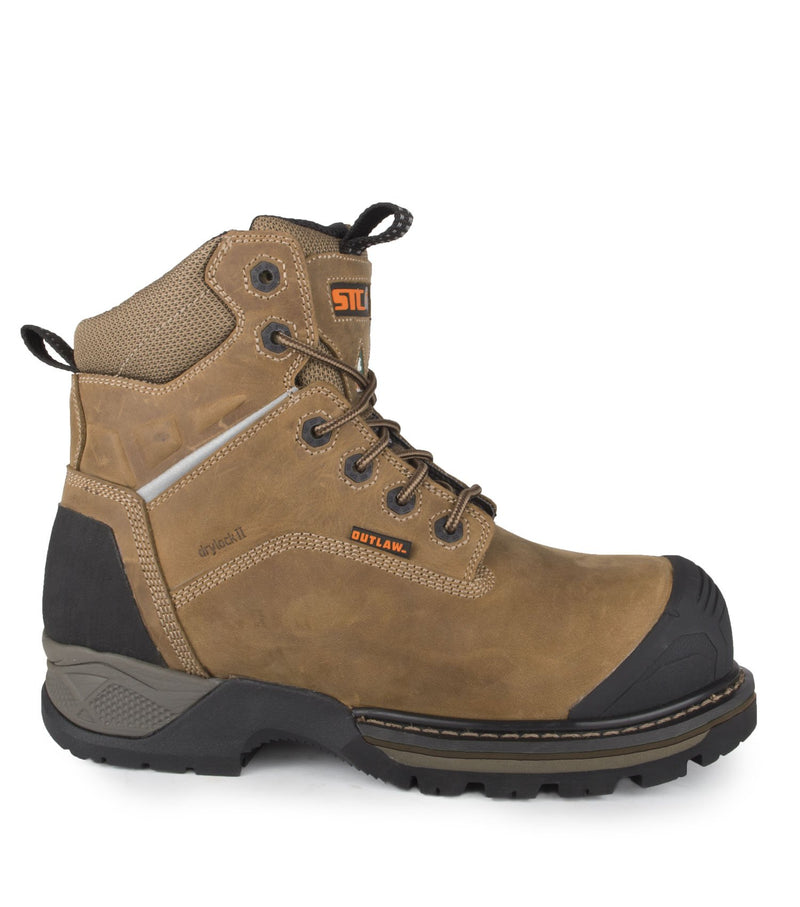 6'' Work Boots Outlaw with 200g Thinsulate Insulation - STC