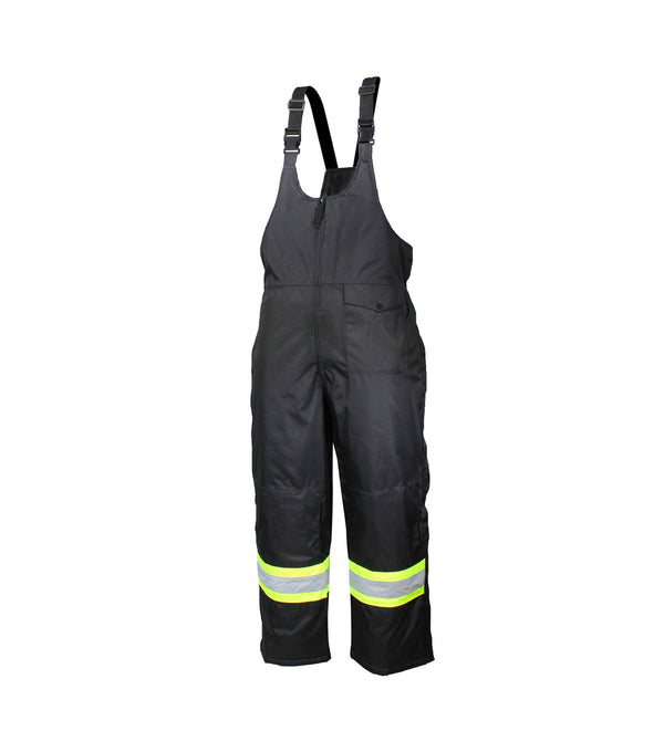 Overalls with 4" reflective stripes black - Blazer