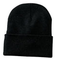 EVERYDAY KNIT CUFF TOQUE. C100 Black - ATC