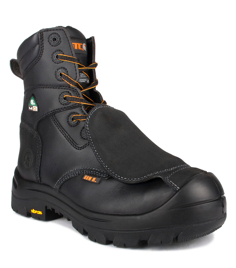 Bottes de travail 8'' Alloy avec protection métatarsienne - STC