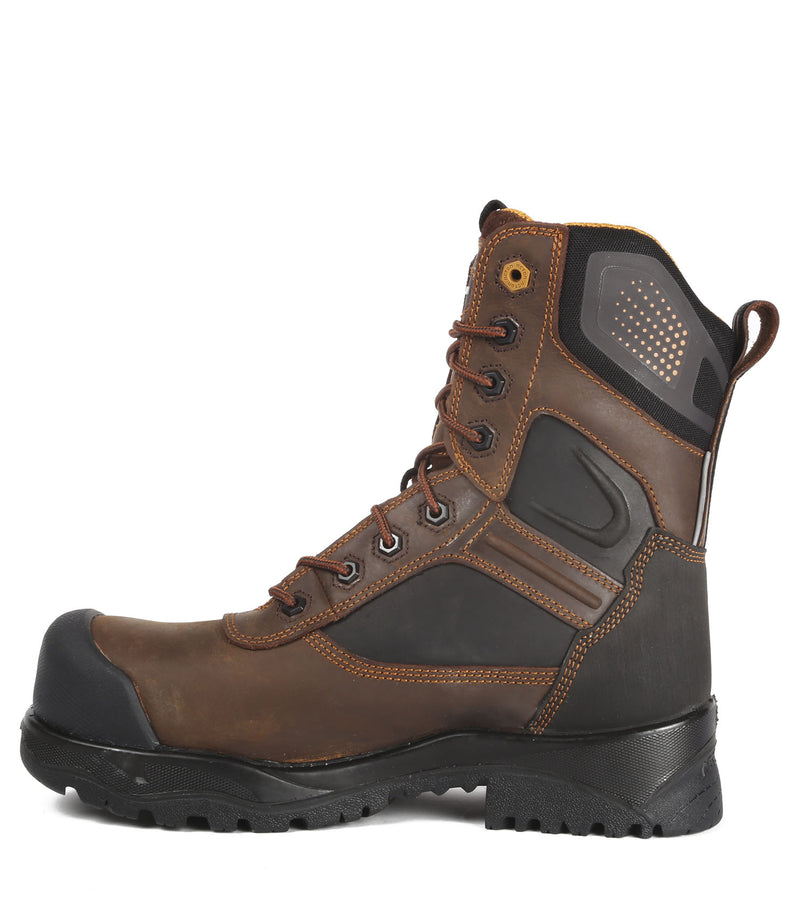 Bottes de travail 8" Thor avec semelles 4Grip, homme - Acton