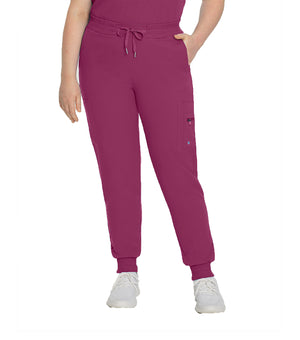 Jogger Pants with Cargo Pockets 380 Raspberry - Whitecross