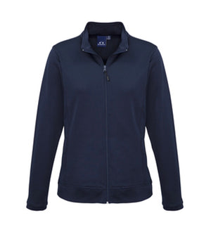 Ladies Hype Full Zip Jacket SW520L Navy - Biz Collection