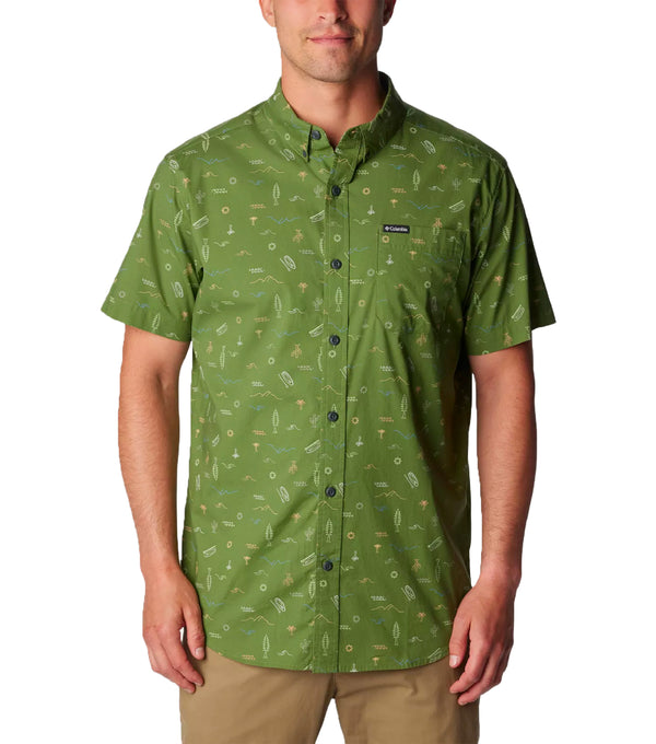 Green Patterned Shirt 1768931- Columbia