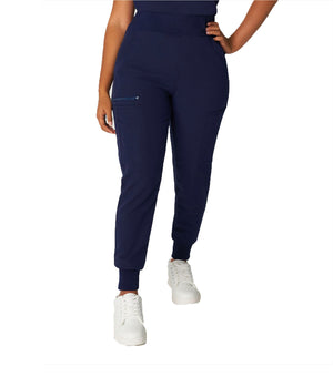 Jersey knit jogging pants WB410 Navy - Whitecross