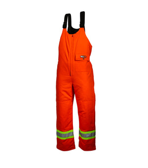 Lined Overalls with Reflective Bands Orange - Ganka