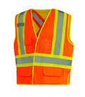 Orange High Visibility Safety Jacket - Blazer