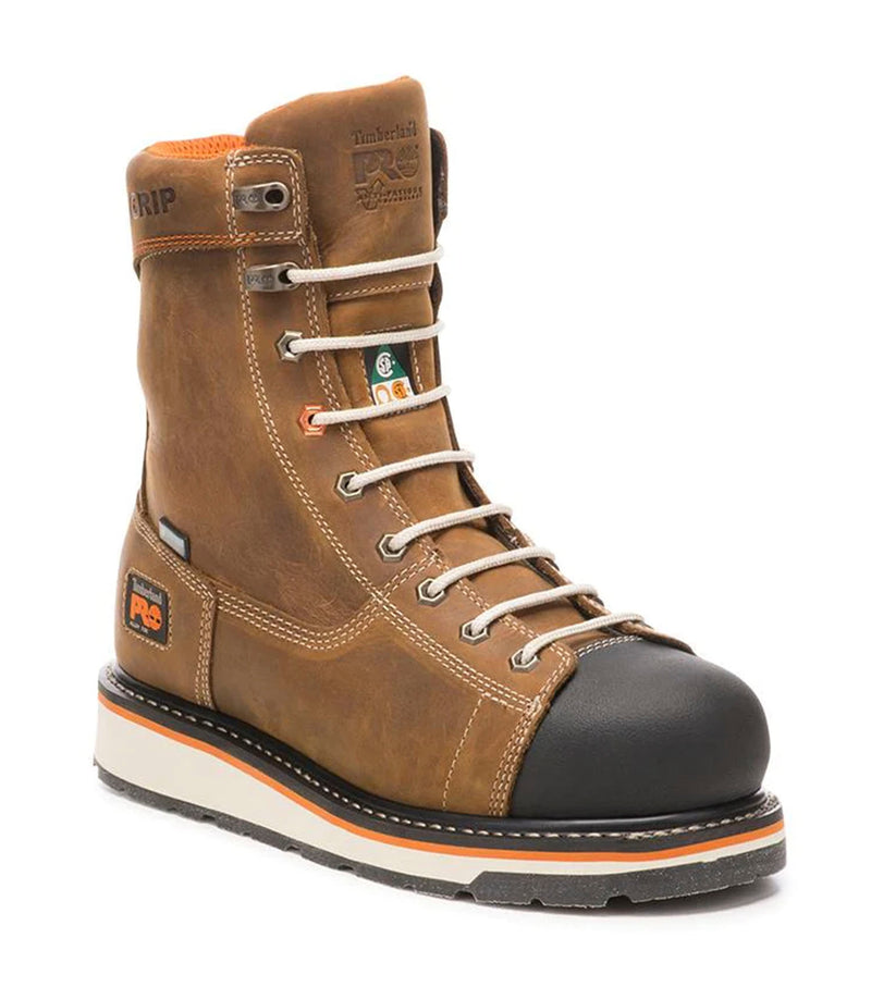 Bottes de travail pour hommes GRIDWORKS 8" en cuir - Timberland