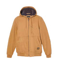 GRITMAN Men's Fleece-Lined Hooded Canvas Jacket (Tan) - Timberland