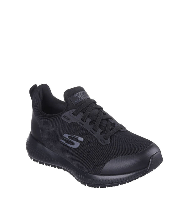 Working Shoes Squad SR Slip-resistant traction outsole Women- Skechers