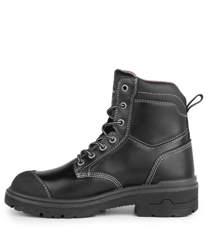 8'' Work Boots FIERCE in Full Grain Leather, for Women - Acton