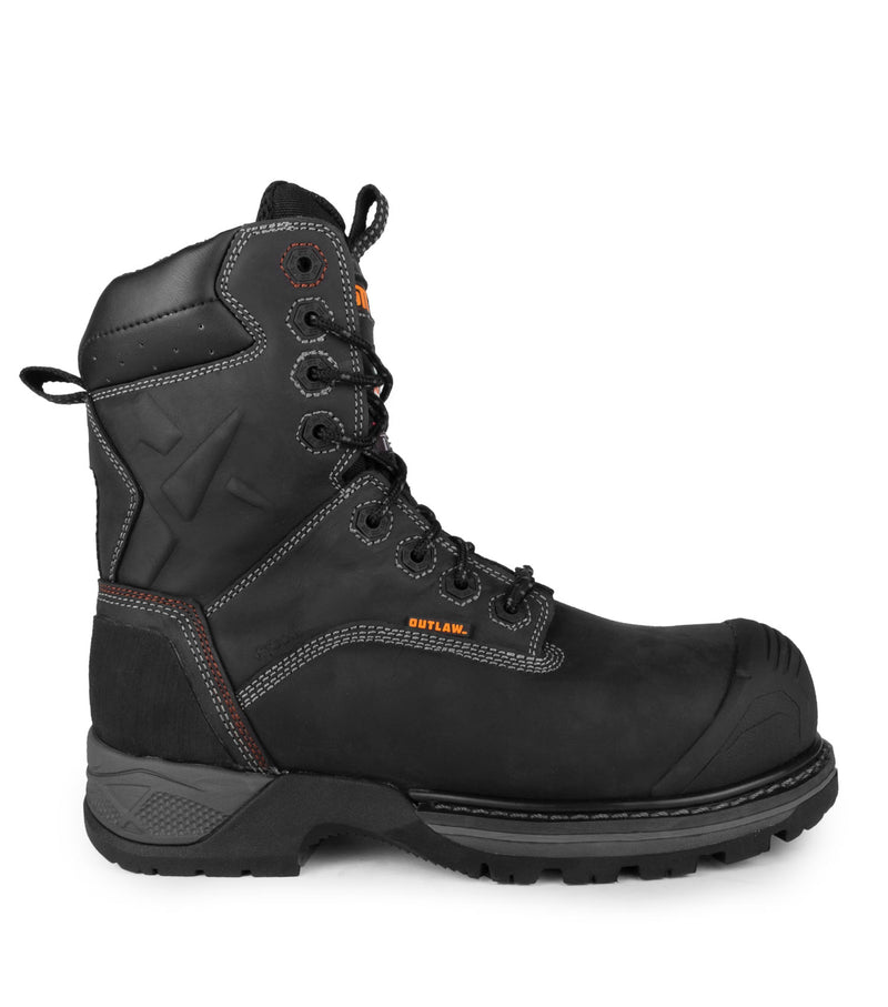 8" work boots Rebel with waterproof membrane - STC 