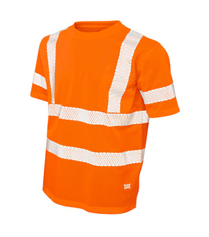 Orange Short Sleeve Micro-Mesh Safety T-Shirt - Tough Duck