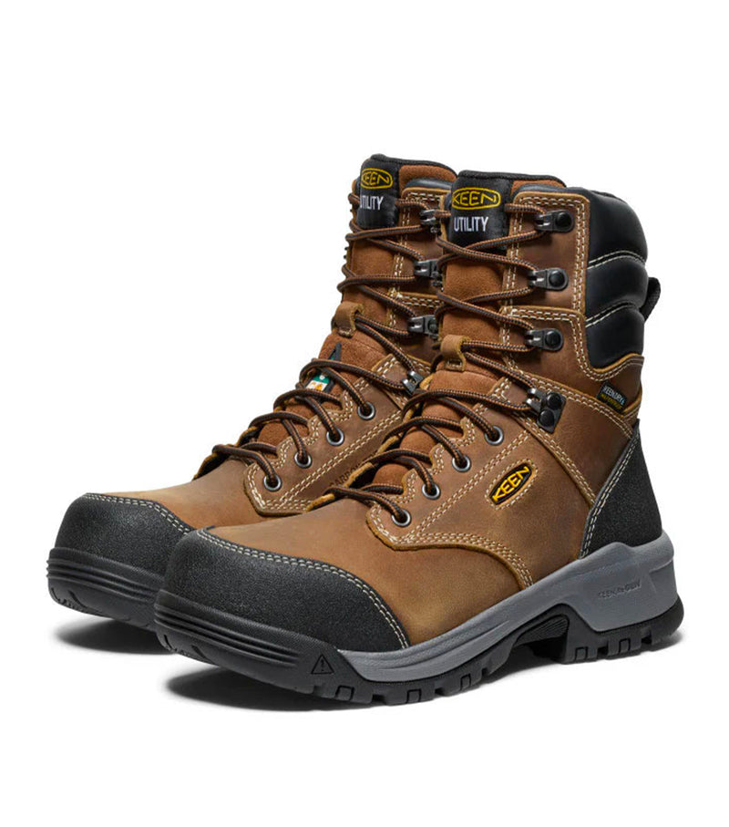 Women's Work Boots CSA Evanston 8" Waterproof  Carbon-Fiber Toe - Keen