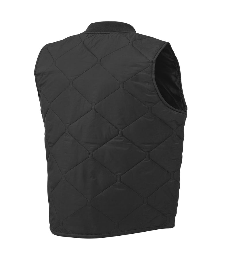 Quilted Windproof Jacket With Primaloft® Insulation Black - Tough Duck