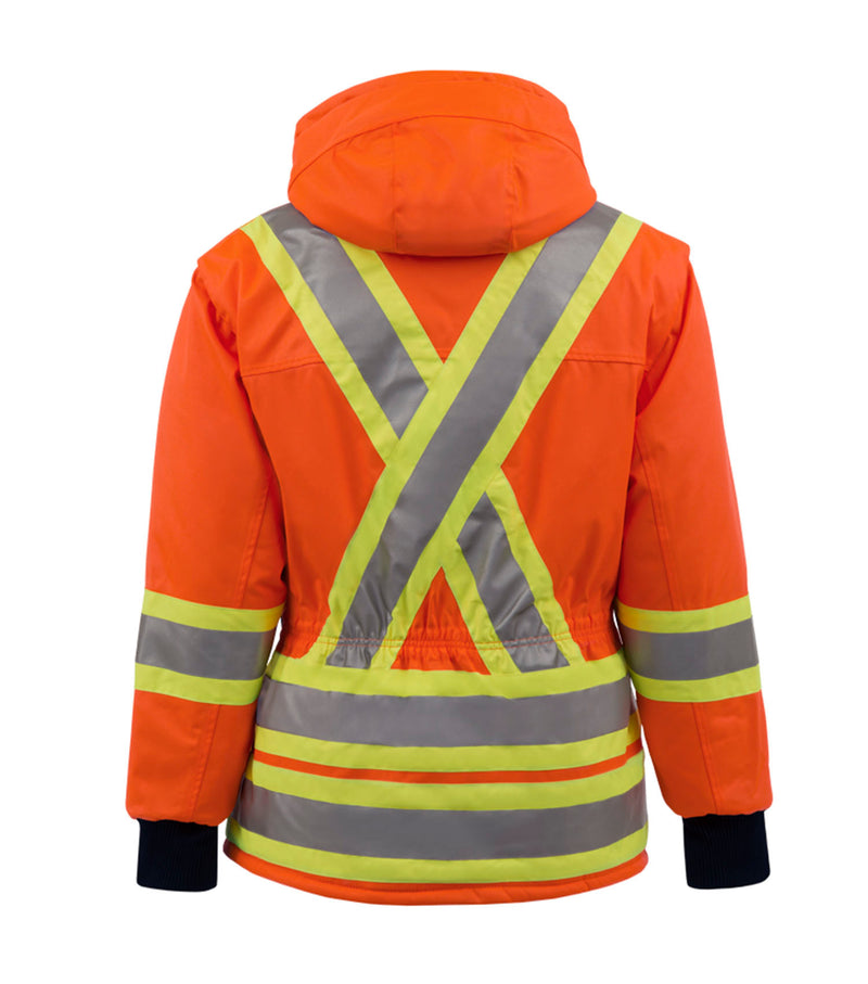 Winter jacket high visibility and waterproof - Nat's