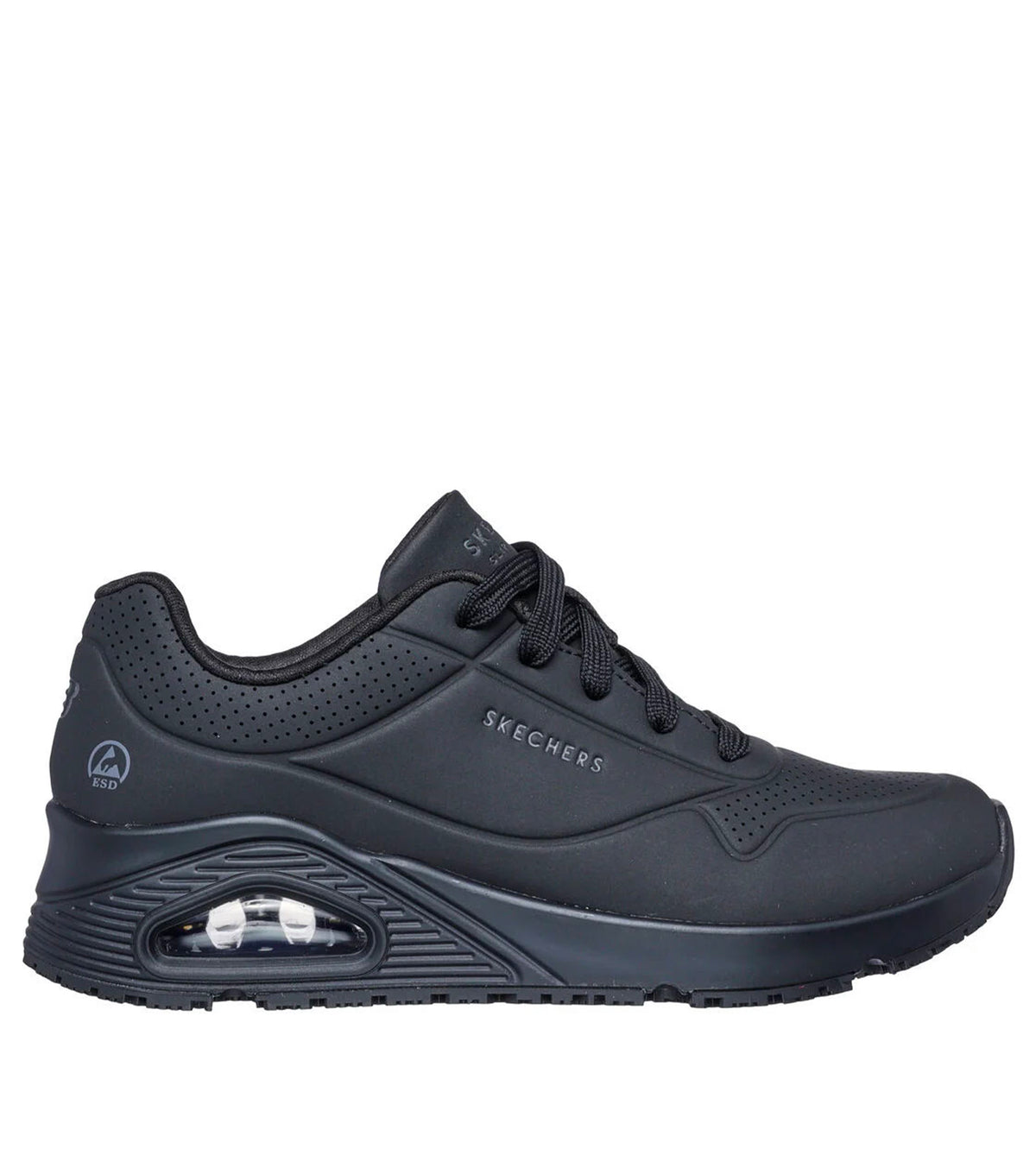 Shoes Relaxed Fit Uno Women Black Skechers