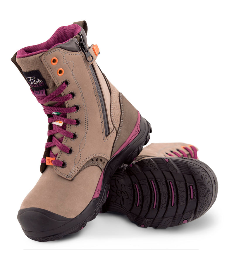 8 '' PF648 Waterproof Work Boots, Women - Pilote & Filles