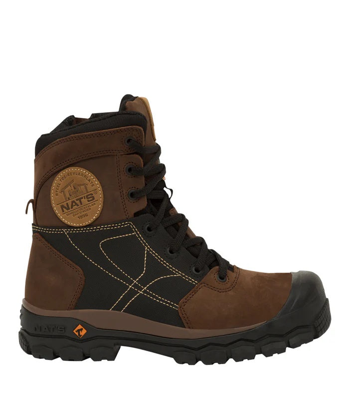 8 Work Boots S638 with Rubber Outsole Nat s